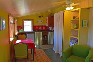 Cabin kitchenette area